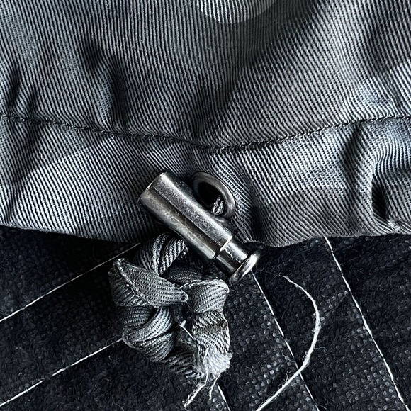 Rails Jacket Womens Medium Collins Camo Military Embroidered Rose Utility - Picture 5 of 14